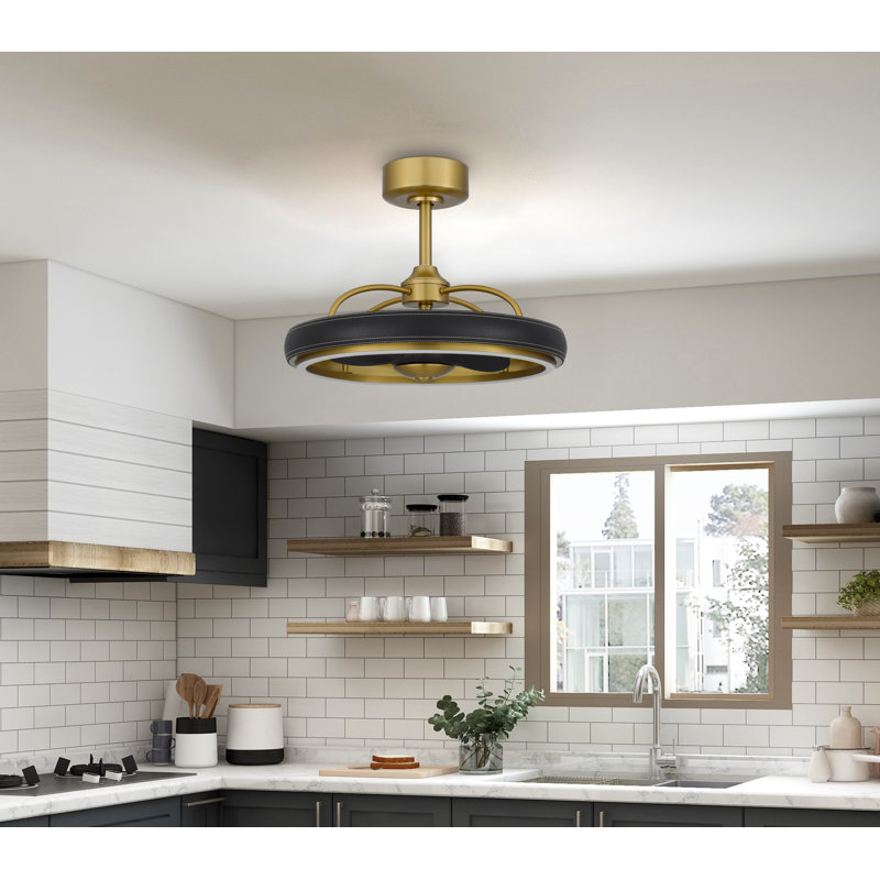 Ventilateur de plafond 22 po avec lumières DEL Zemora