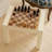 Shagreen Chess Side Table-110942835