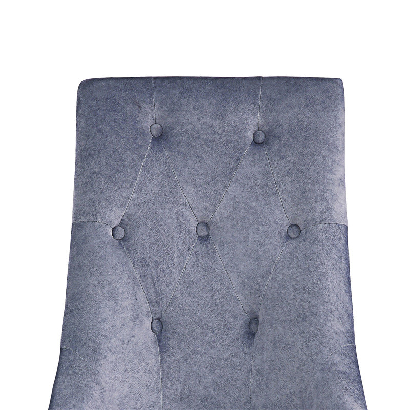 Chaise d'appoint rembourrée (ensemble de 2)