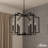 Hunter 30 Inch Zoanne 6 Light Chandelier Ceiling Light Fixture-99469402-74777756