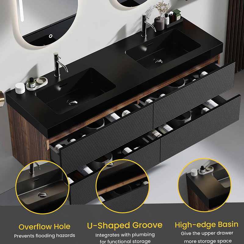 Meuble-lavabo 60 po Grace
