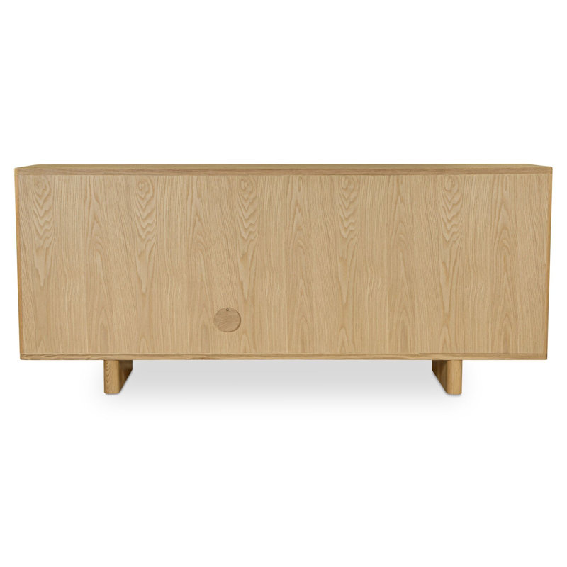 Casey Sideboard Rustic Oak, Brown