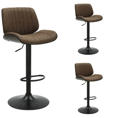 Ensemble de 3 tabourets de bar Westerfield
