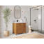 Meuble-lavabo simple 36 po avec plateau Chicago Teak-94427511