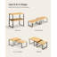 Frame Mounted Spice Rack with Adjustable Racks-1505202031