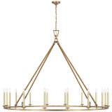 Darlana 16 - Light Wagon Wheel Chandelier