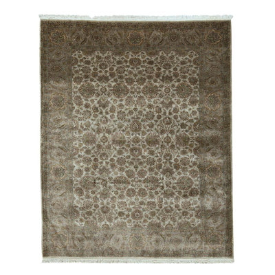 One-of-a-Kind Rectangle 9'2" X 11'5" Hand Knotted Area Rug