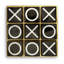 Deco Noir Tic-Tac-Toe Set