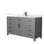 Beckett 60" Freestanding Single Bathroom Vanity with Quartz Top-297209258-297209262-297209259