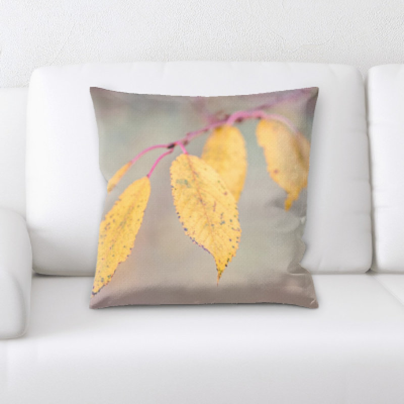 Microsuede Throw Pillow
