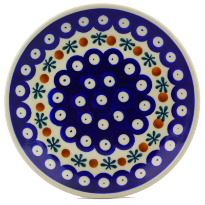 Assiette plate 7 po en céramique