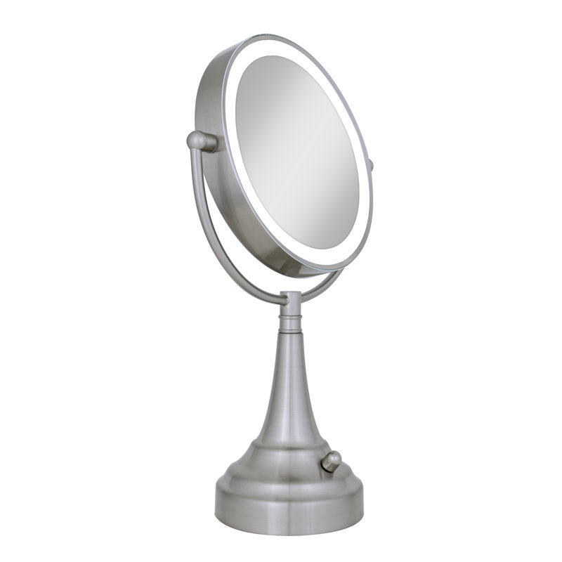 Treyvon Round Freestanding Mirror