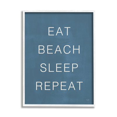 Eat Sleep Beach Répétition