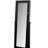 57" Tall Standing Floor Mirror, Espresso Brown Finish, Rectangular Shape
