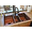 42'' L Triple Bowl Copper Kitchen Sink-71400623