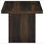 Table de bout en pin foncé