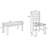 Jasek Four Leg Base Dining Set