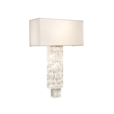 Applique murale en chrome poli Vanderbilt 2 LT Kalco