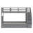 Hawah Kids Twin Over Twin Bunk Bed-955082259