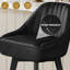 Swivel Upholstered Counter Stool with Metal Frame-2114964301-2114964339