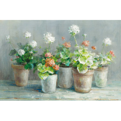 Keniya " Farmhouse Geraniums Crop " by Danhui Nai