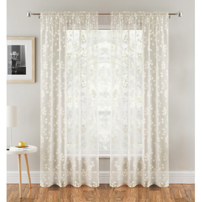 Rockdale Sheer Curtain Pair