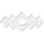 Médaillon de plafond contemporain en PVC de qualité architecturale Zoe-36076717