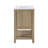 Cambo 25" Single Vanity with 2 doors & slat shelf