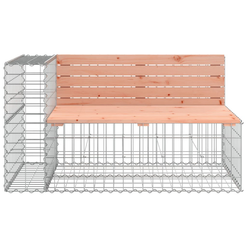 Banc de jardin en bois massif Douglas, Brun