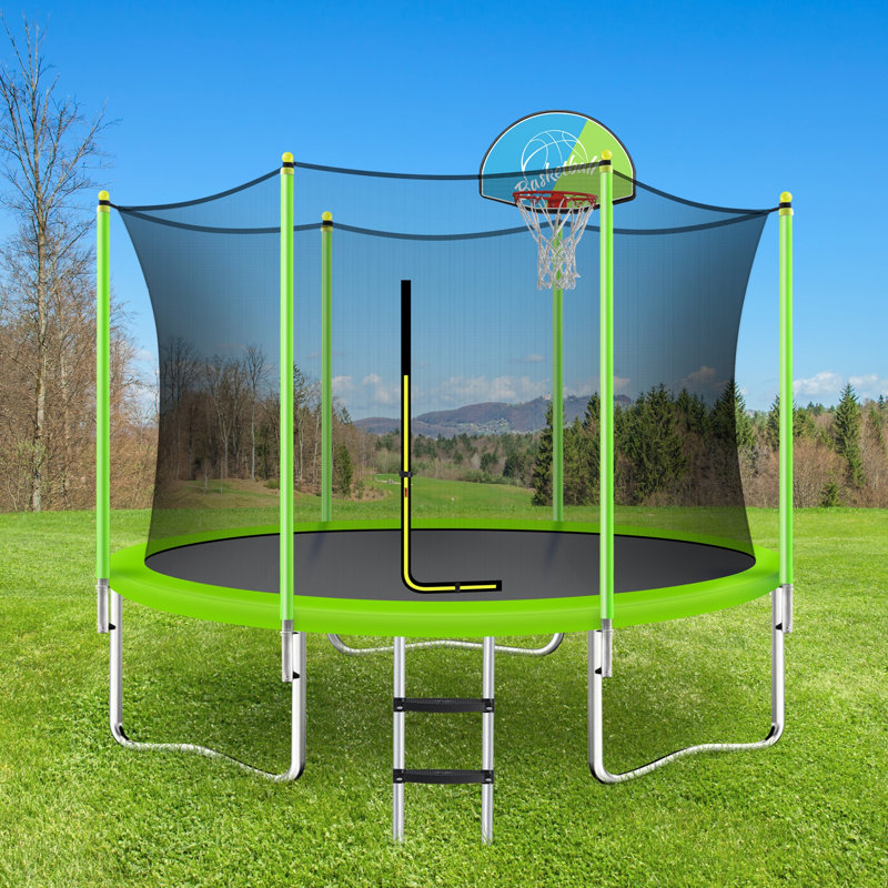Trampoline pour enfants, Vert