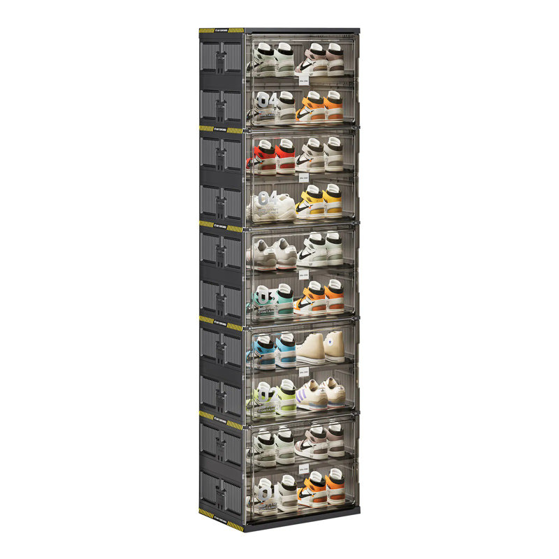 Range-chaussures pliable à 10 niveaux pour vestibule