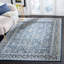 Tapis bleu marine / gris clair Llana-32706425