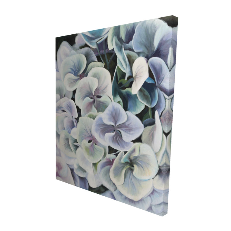 Fleurs d'hortensia colorées | Art floral