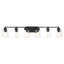 Knuth 6-Light Dimmable Steel Vanity Light