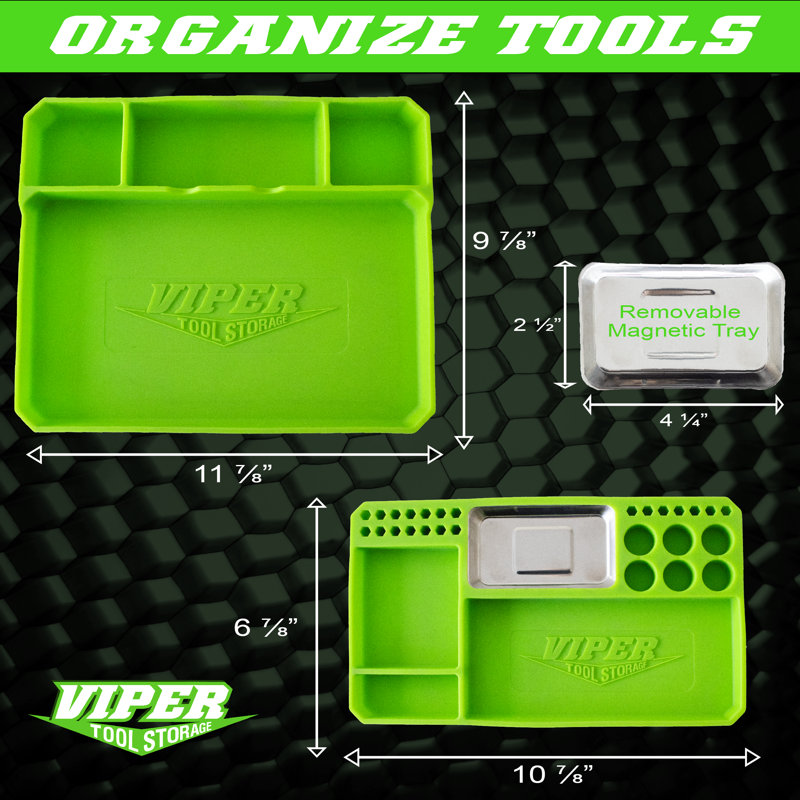 Silicone Flexible Parts Tray Set