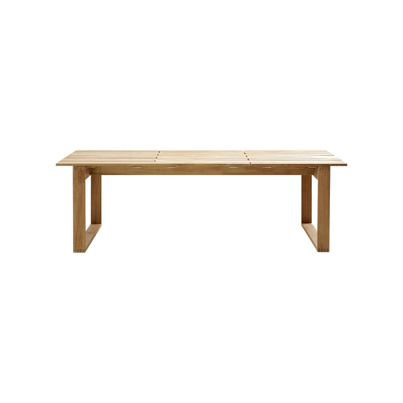 Endless Outdoor Teak Dining Table, 39.4" W x 94.5" L x 29" H
