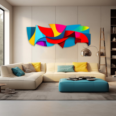 Printed Acrylic Artworks Handmade Wall Decor on Resin