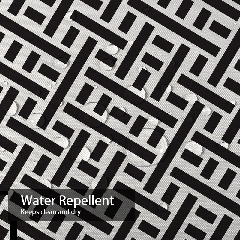 Rideau de douche Lines Lattice, L 72 po x l 72 po
