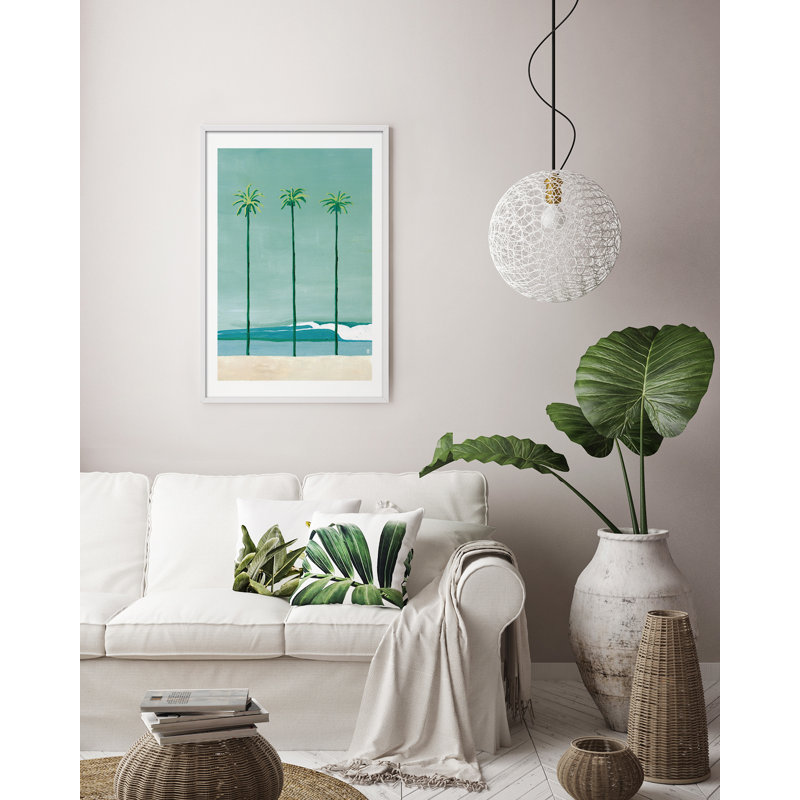 Places California by César Ortiz Echagüe - Single Picture Frame Painting, 90cm H x 60cm W x 3cm D