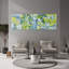 «Serene Botanical Leaves», paysage abstrait, art mural-650814083