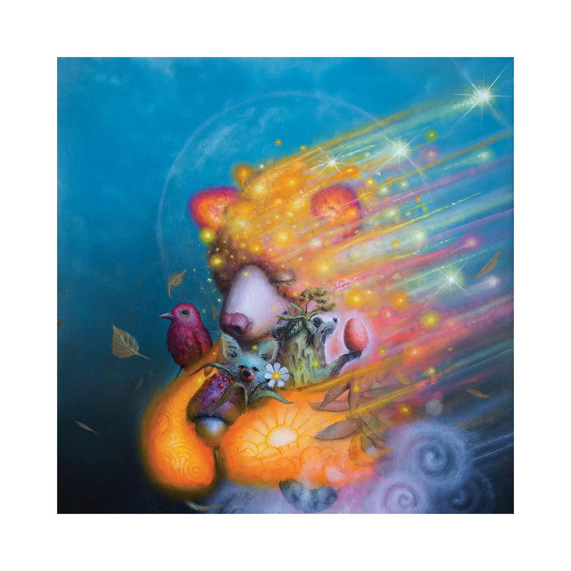 Trails by Scott Mills - Gallery-Wrapped Canvas Giclée on Canvas, Wrapped Canvas, 45.72 cm H x 45.72 cm W x 3.175 cm D