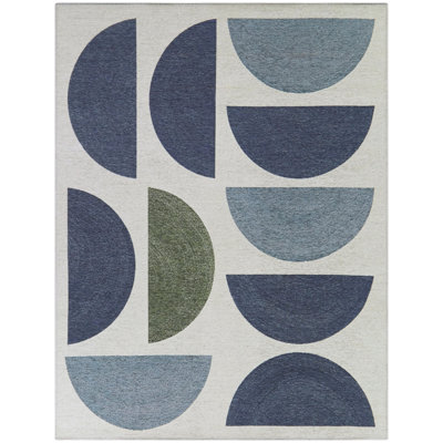 Linoshka Geometric Indoor Rug