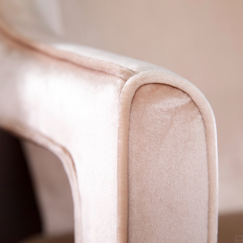 Chaise d'appoint rembourrée