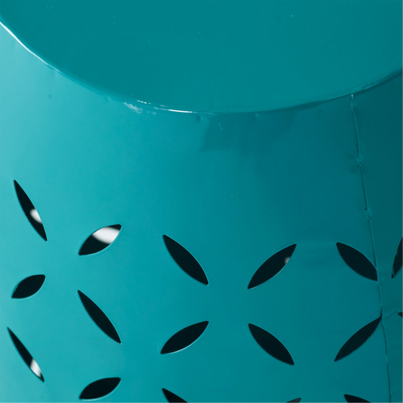 LILAC 12" SIDE TABLE - TEAL, Teal
