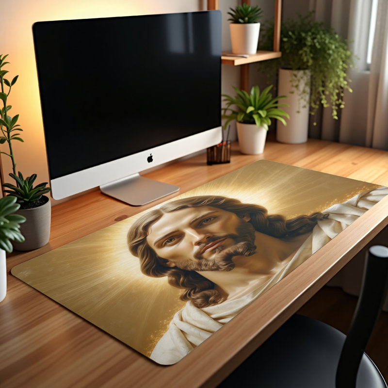 Polyester Desk Pad, 23.6x13.8