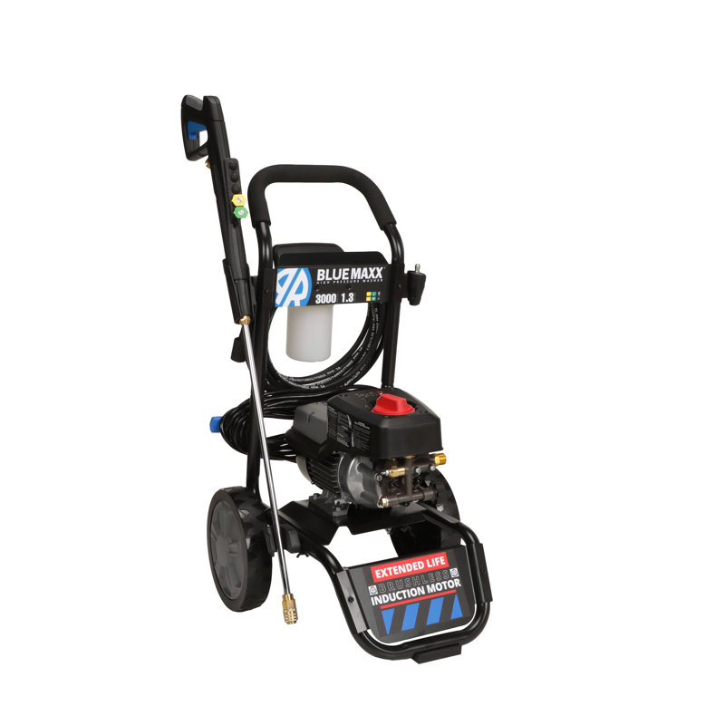 Maxx 3000 Black Electric Pressure Washer with Induction Motor