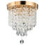 Cheyan  3-Light Crystal Chandelier Flush Mount Ceiling Light-63795574