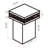 Cavelle Mirror Side Table