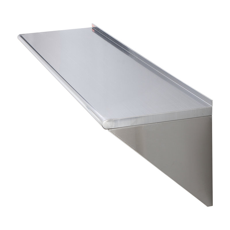 Heavy Duty Stainless Steel Wall Mounted Kitchen Shelf