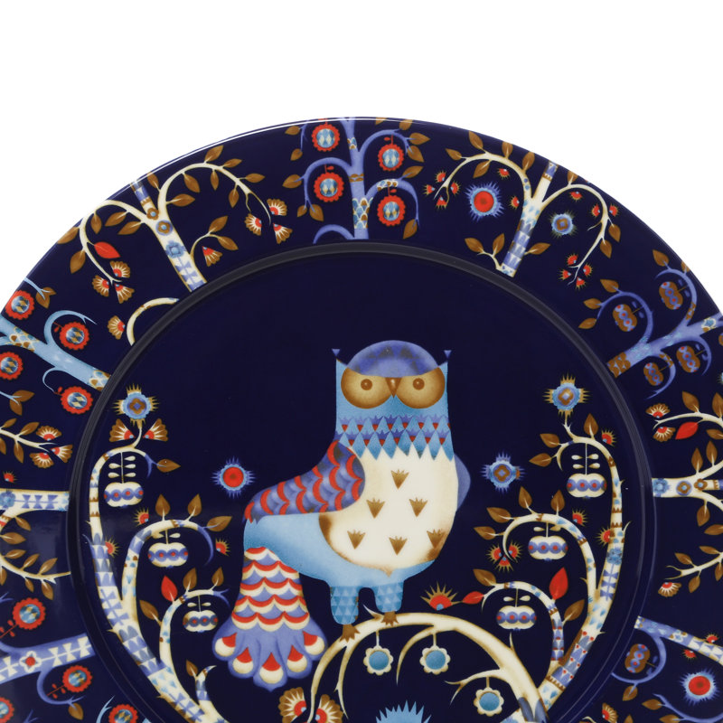 Iittala Taika 11.7323" Dinner Plate, Blue